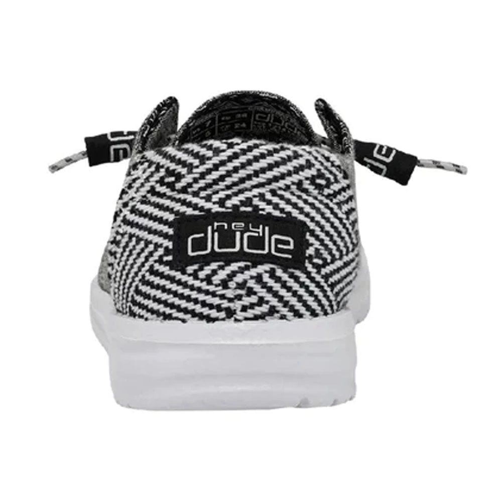 130124203 Hey Dude Youth Shoe Wendy Chambray Onyx 4 130124203 Hey Dude Youth Shoe Wendy Chambray Onyx - Image 4