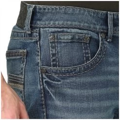 2315121 Wrangler Men's Rock 47 Slim Fit Boot Cut Jean - Edmond 7 2315121 Wrangler Men's Rock 47 Slim Fit Boot Cut Jean - Edmond -Cowboy Shop 2315121 3