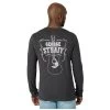 2320063 Wrangler Men's George Straight Long Sleeve T-Shirt - Graphite Heather