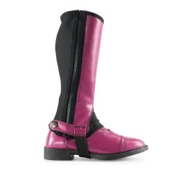 37264 Horze Children's Maja PU Leather Chaps