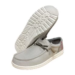 40006-202 Hey Dude Mens' Wally Eco Funk Shoes- Sand