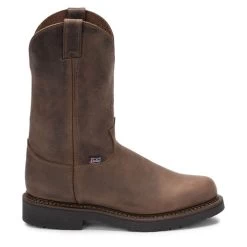 4444 Justin Men's Work Boot Baulsters - Bay Gaucho