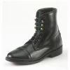 467517 EquiStar Children's All Weather Synthetic Laced Paddock Boot -Black