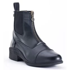 470804 Ovation Children's Quantum Zip Paddock Boots Black