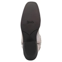 Dan Post 51169 Laredo Ladies Audrey Square Toe Western Cowboy Boot - Bone -Cowboy Shop 51169 3