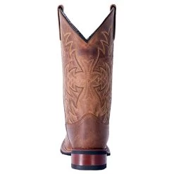 Dan Post 5602 Laredo Ladies Anita Square Toe Western Cowboy Boots Brown -Cowboy Shop 5602 2