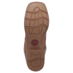 Dan Post 5863 Laredo Ladies Dizzie Leather Cowboy Boot- Brown Embroidered -Cowboy Shop 5863 4