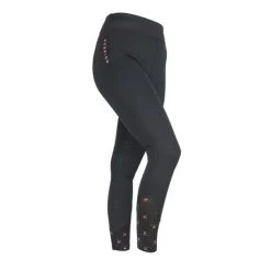 8127M Aubrion Youth Porter Winter Riding Tights- Jet Black