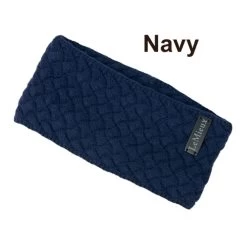 LeMieux Cable Knit Winter Headband Ear Warmer -Cowboy Shop CableHeadband Navy