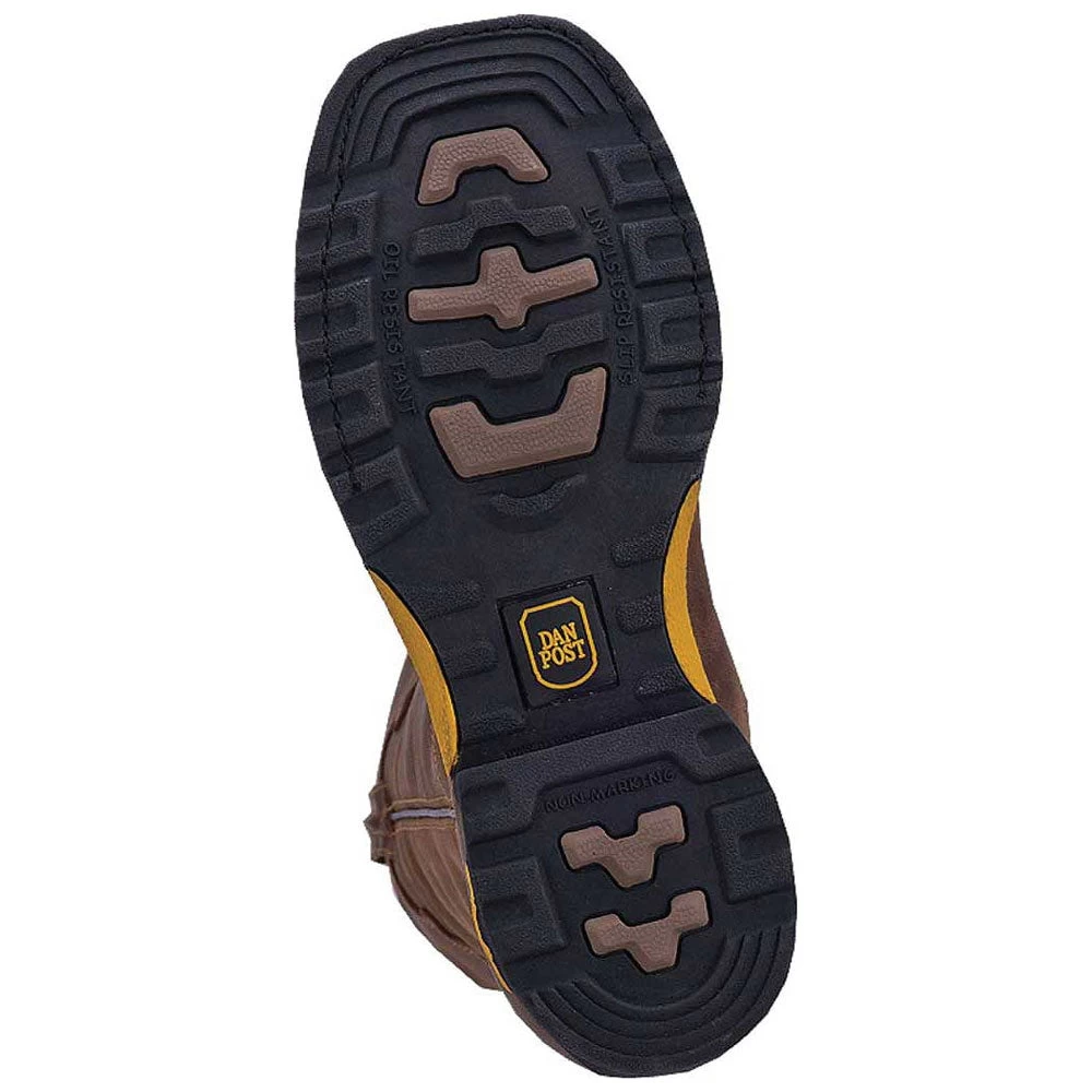 DP69402 Men's Dan Post Blayde Waterproof Western Cowboy Boot - Saddle Tan 4 DP69402 Men's Dan Post Blayde Waterproof Western Cowboy Boot - Saddle Tan - Image 4