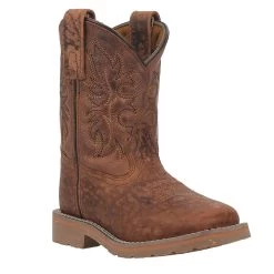 DPC2926 Dan Post Children's Durant Jr Square Toe Cowboy Boot