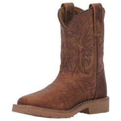 DPC3926 Dan Post Youth Durant Jr Square Toe Cowboy Boot