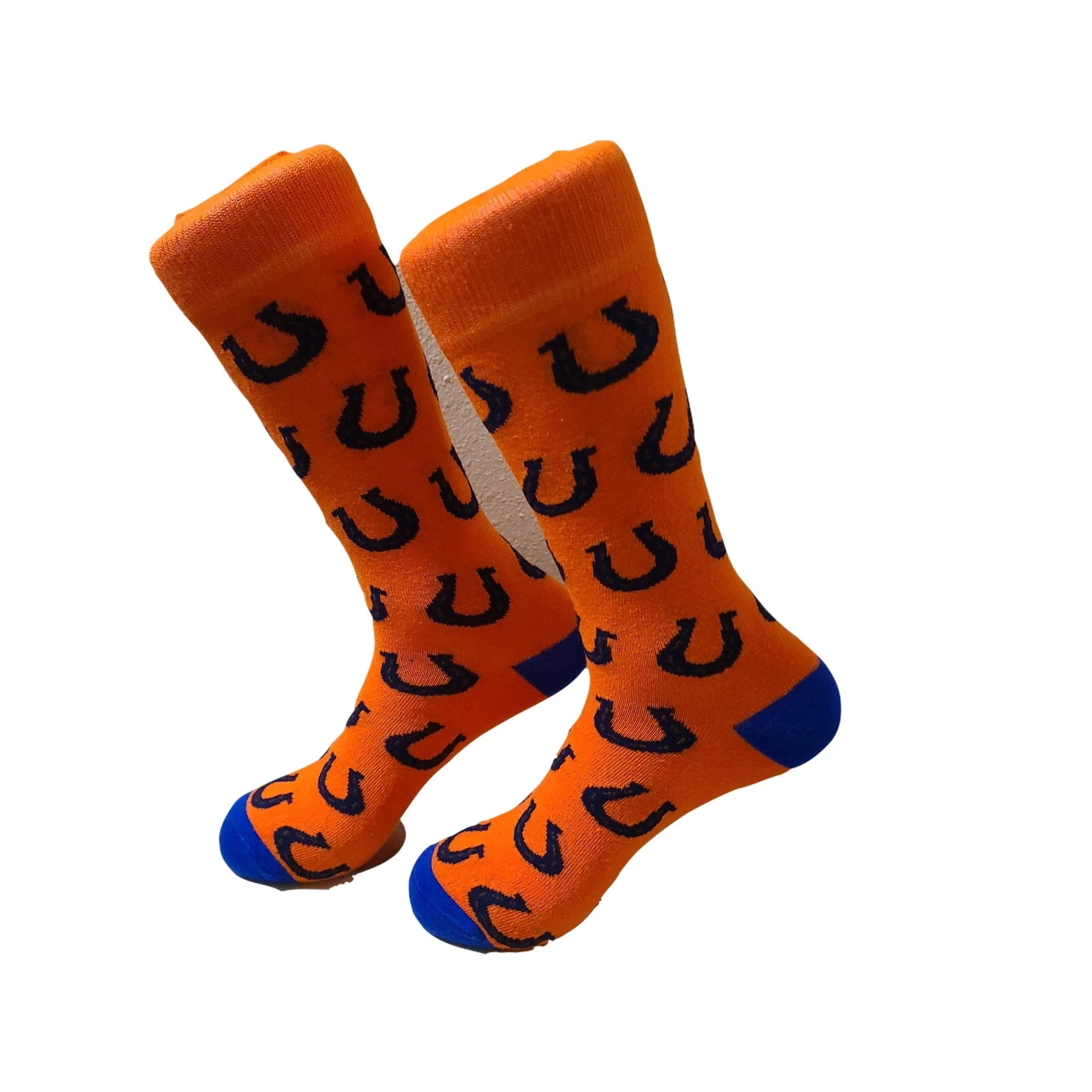 Lucky Horseshoe Crew Socks From Leon James ---Made In USA 3 Lucky Horseshoe Crew Socks From Leon James ---Made In USA - Image 3