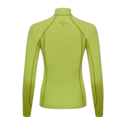 My LeMieux Ladies Base Layer Quarter Zip Long Sleeve Shirt - Spring 2023 Colors! -Cowboy Shop LSBaseLayer Kiwi 1