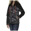 MAJ9846001 Cinch Women's Ski Coat- Black With Aztec Print