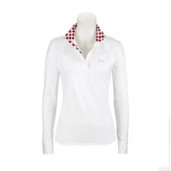 MD500D Women's R.J Classics Maddie Long Sleeve Show Shirt - Ladybug