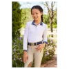 MD500PP RJ Classics Maddie JR 37.5 Girls English Show Shirt- White With Popsicle Trim
