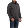 MWK1080009 Cinch Men's 1/4 Zip Pullover - Charcoal