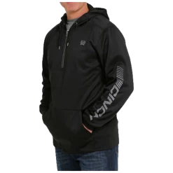 MWK1240003 Cinch Men's Pullover Hoodie -Black