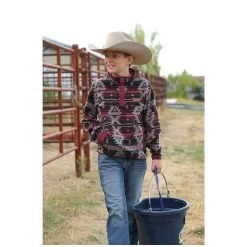 MWK7590009 Cinch Boys Polar Fleece Pullover - Gray