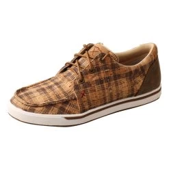 WCA0032 Twisted X Women's Kicks Tan & Bomber Plaid