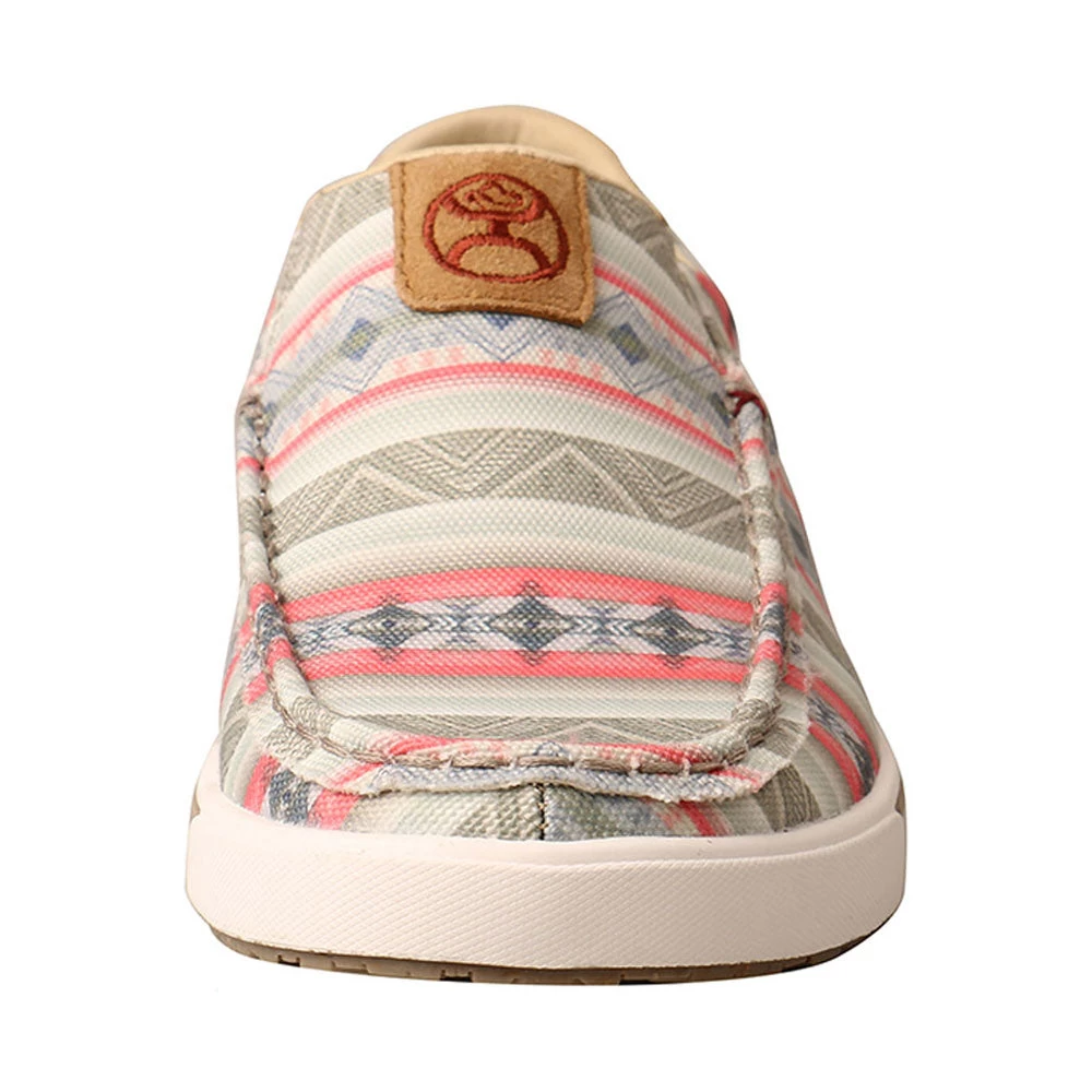 WHYC021 Twisted X Women's Slip On Hooey Loper Pink 3 WHYC021 Twisted X Women's Slip On Hooey Loper Pink - Image 3