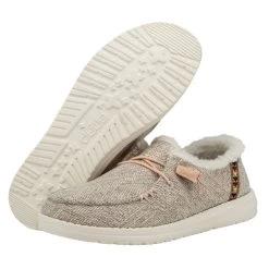 Hey Dude Women's Wendy Tribal Earth Fleece Lined Shoe 121413391