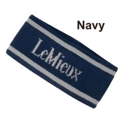 LeMieux Knit Winter Logo Headband Ear Warmer -Cowboy Shop WinterLogoHeadband Navy
