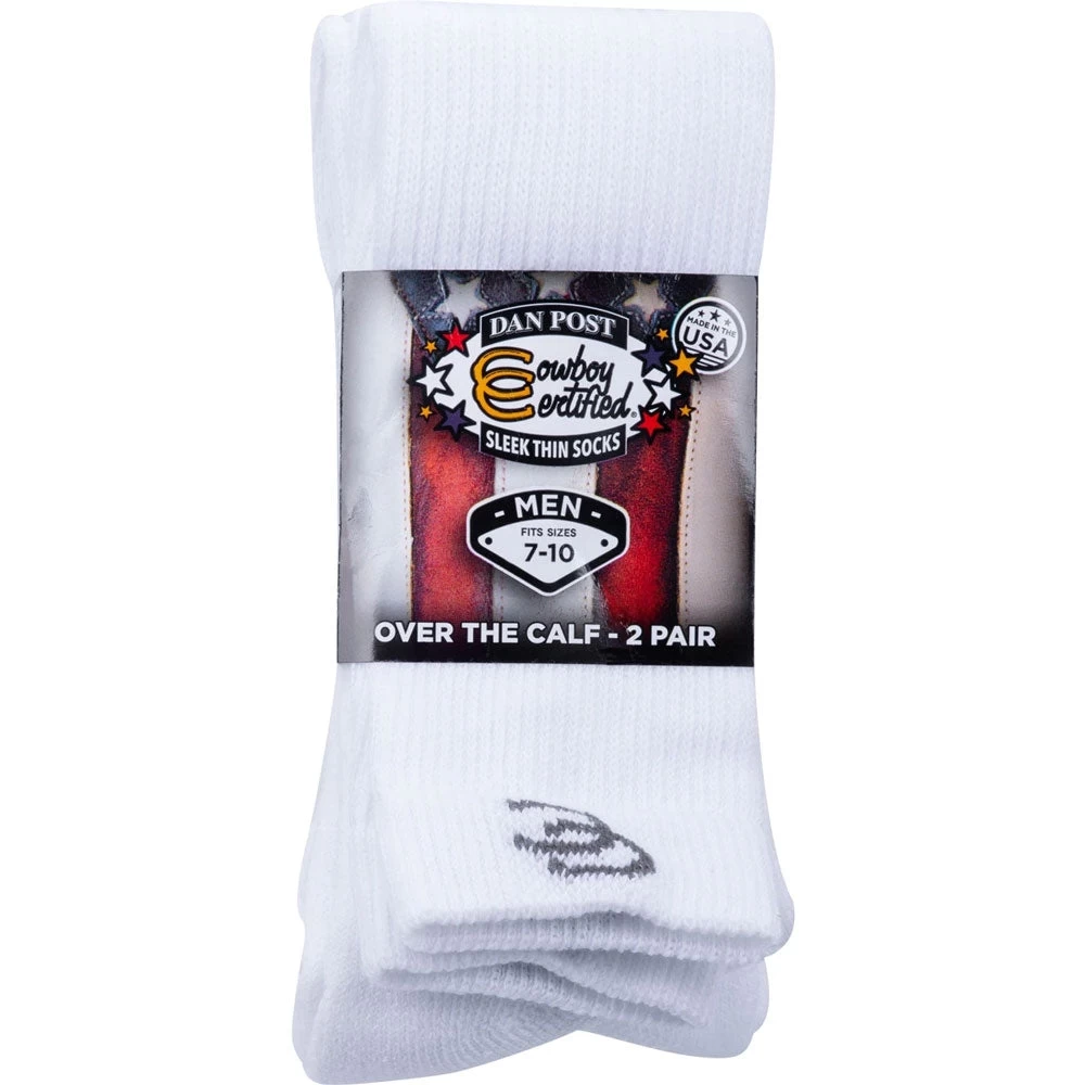 DPLCB Dan Post Men's Over The Calf Lite Boot Socks 2 DPLCB Dan Post Men's Over The Calf Lite Boot Socks - Image 2