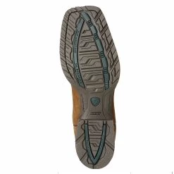 10023175 Ariat Men's Hybrid Rancher Square Toe Western Boot - Distressed Brown -Cowboy Shop image 10586