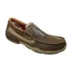 MDMS002 Twisted X Original Mens Slip On Driving Mocs With Bomber Leather