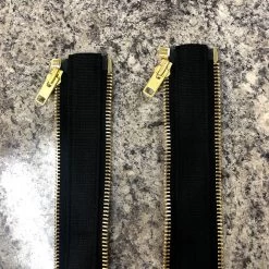 Wire Horse Chap Zipper Insert - Black Add 2 Inches To Your Chaps