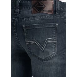 M0D3383 Rock & Roll Denim Men's Double Barrel Reflex Fit Bootcut Stretch Jeans -Cowboy Shop image 29433