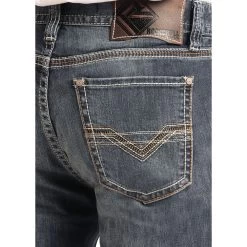 M0S3385 Rock & Roll Denim Men's Double Barrel Reflex Jeans Straight Leg -Cowboy Shop image 29476