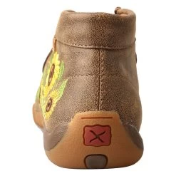 WDM0128 Twisted X Women’s Chukka Driving Moc With Sunflower Design -Cowboy Shop image 29588