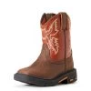 Ariat Lil' Stomper Toddler Workhog Western Cowboy Boot A441000002