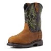 10031561 Ariat Men's Workhog H2O Composite Toe Tumbled Bark/Dark Forest