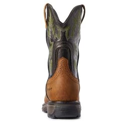 10031561 Ariat Men's Workhog H2O Composite Toe Tumbled Bark/Dark Forest -Cowboy Shop image 37419