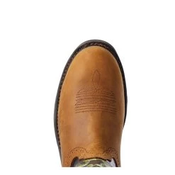 10031561 Ariat Men's Workhog H2O Composite Toe Tumbled Bark/Dark Forest -Cowboy Shop image 37420