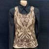 Wire Horse Gold Elegance Sequin Western Show Vest