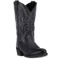 Dan Post 68450 Laredo Men's Birchwood Western Cowboy Boot Black