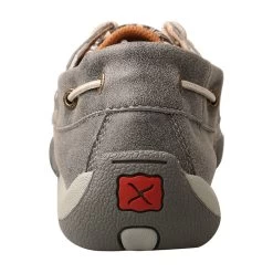 WDM0130 Twisted X Women’s Boat Shoe Driving Moc -Grey Floral Tooled -Cowboy Shop image 38871