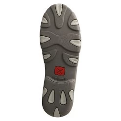 WDM0130 Twisted X Women’s Boat Shoe Driving Moc -Grey Floral Tooled -Cowboy Shop image 38872