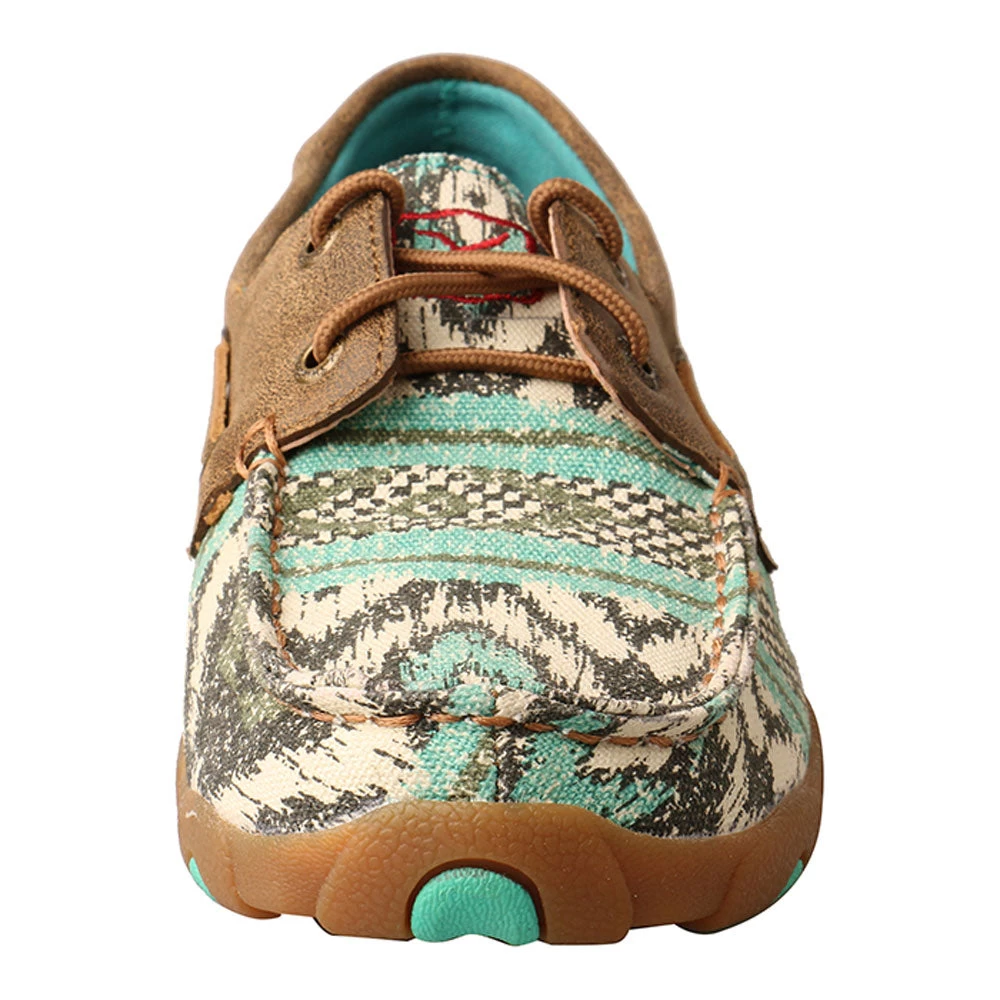 WDM0133 Twisted X Women’s Boat Shoe Driving Moc Multicolor 3 WDM0133 Twisted X Women’s Boat Shoe Driving Moc Multicolor - Image 3