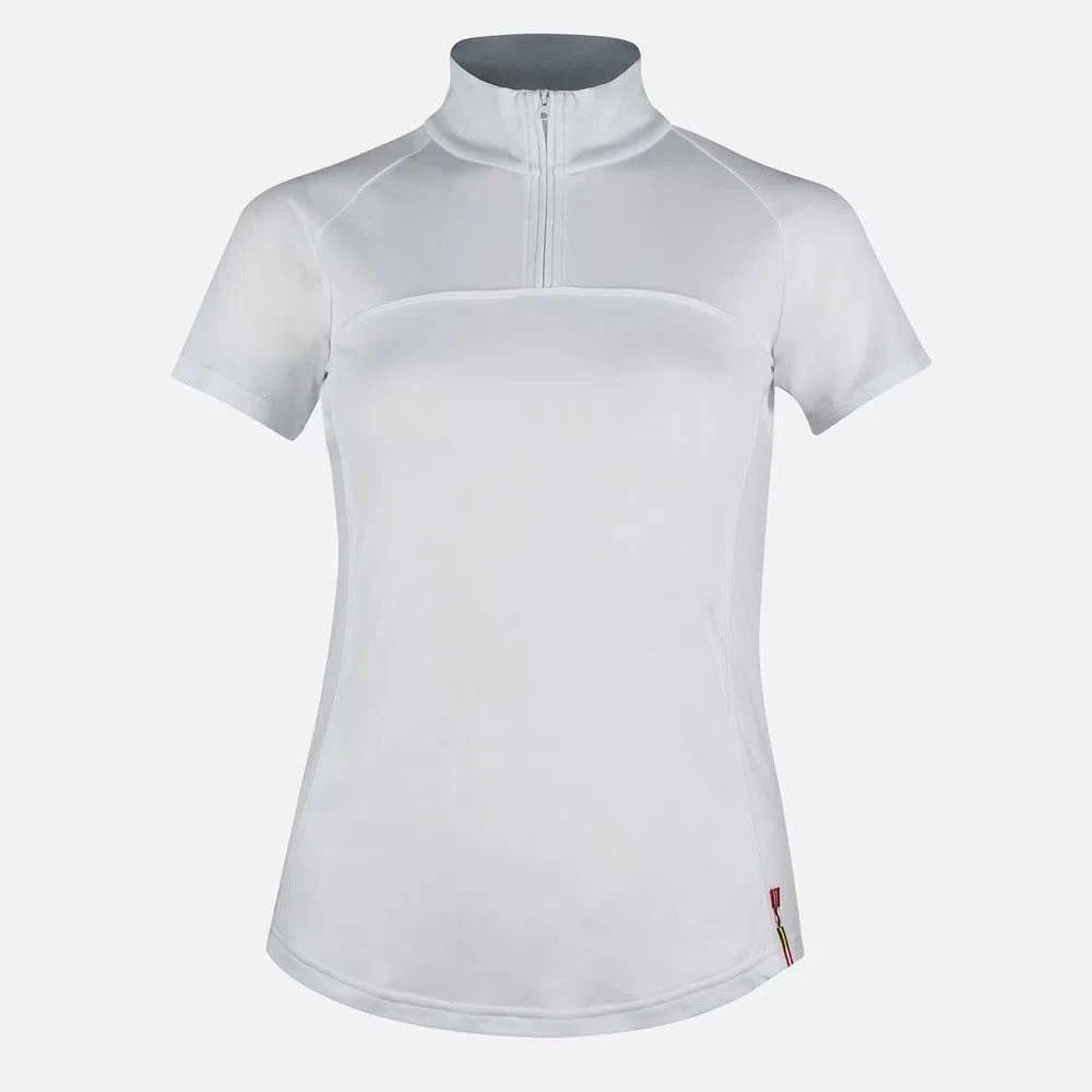 33472 Horze Women's Willow Short Sleeve Show Shirt 1 33472 Horze Women's Willow Short Sleeve Show Shirt