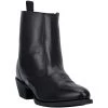 Dan Post 62070 Laredo Men's Fletcher Short Western Zippered Boot Black Leather