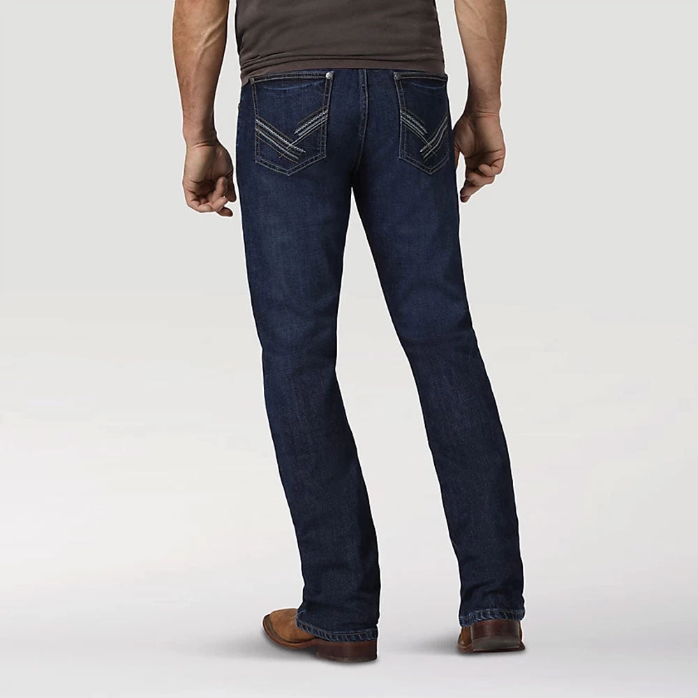 42MWXAM Wrangler Men's 20X NO. 42 Vintage Bootcut Jean Slim FIt - Amarillo 2 42MWXAM Wrangler Men's 20X NO. 42 Vintage Bootcut Jean Slim FIt - Amarillo - Image 2