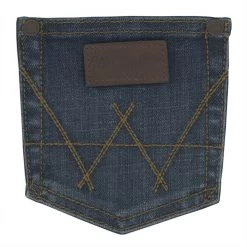 88BWZAL Wrangler Boys Retro Slim Straight Leg Jean Color: Alpine -Cowboy Shop image 42218