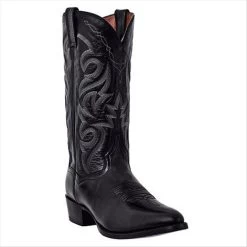 DP2110R Dan Post Men's Milwaukee Western Cowboy Boot - Black