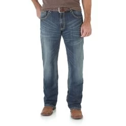 WLT77LY Wrangler Men's Retro Slim Fit Boot Cut Jean - Layton -Cowboy Shop image 45536 1 16088 2 79614